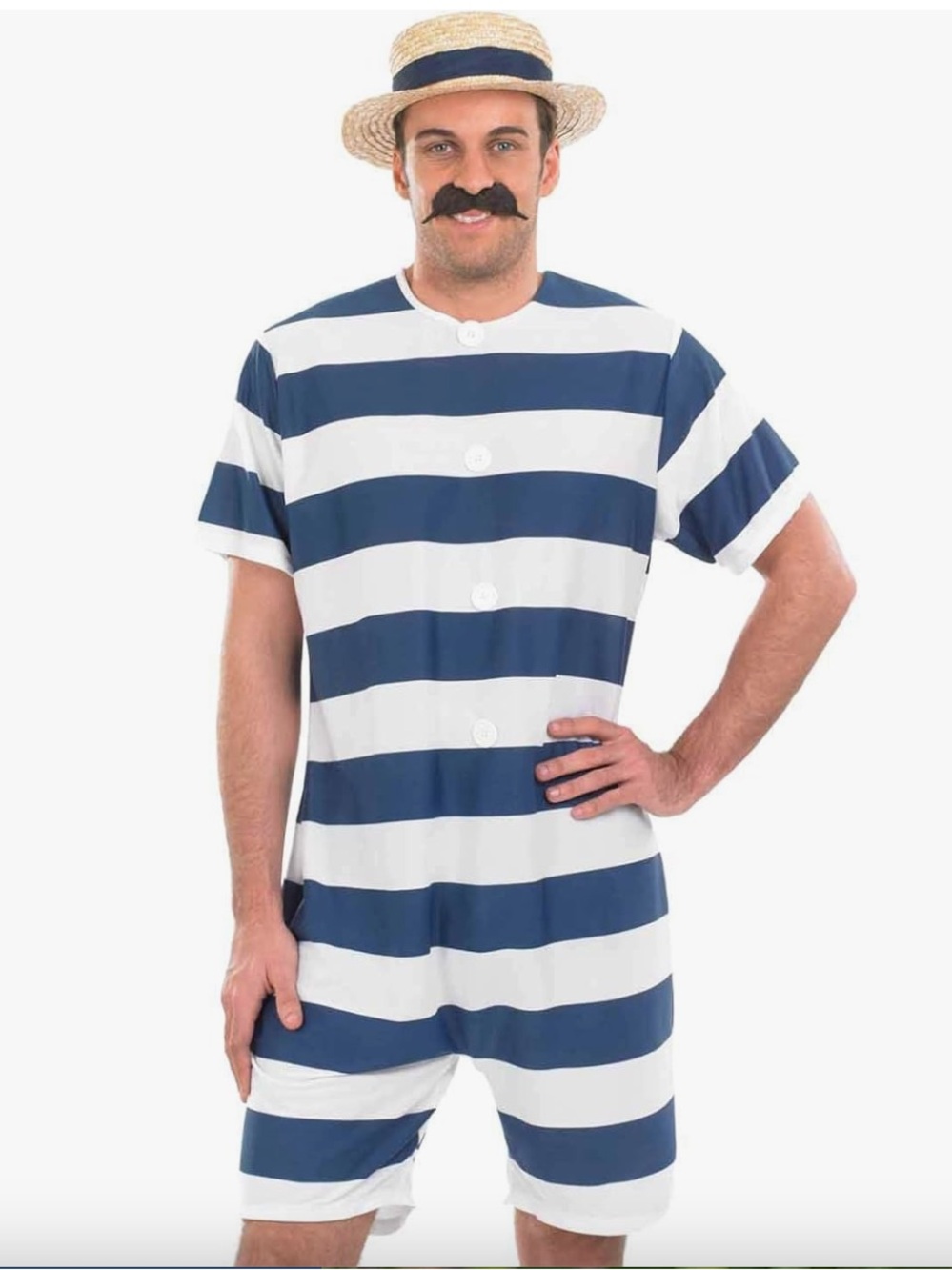 Old Time Men’s Swimsuit Costume